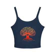 Load image into Gallery viewer, Tree of Hope Women's Spaghetti Strap Tank Top