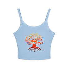 Load image into Gallery viewer, Tree of Hope Women's Spaghetti Strap Tank Top