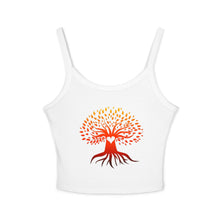 Load image into Gallery viewer, Tree of Hope Women's Spaghetti Strap Tank Top