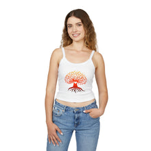 Load image into Gallery viewer, Tree of Hope Women's Spaghetti Strap Tank Top