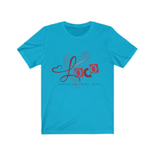 Load image into Gallery viewer, Loco Love Unisex Jersey Short Sleeve Tee
